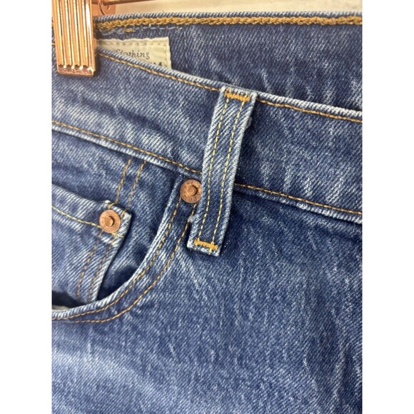 Levi's 501 Premium Original High Rise Button Fly Denim Jeans Womens 29 Retro - Picture 12 of 16